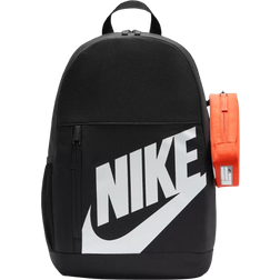 Nike Older Kids Backpack 20L - Black/Orange/White