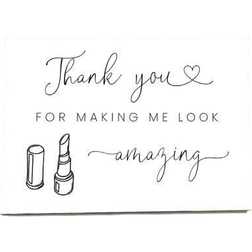 Shein 1pc Interesting Wedding Thank You Cards