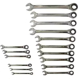 Halfords Advanced Ratchet Spanner Set 16pcs Ratchet Wrench