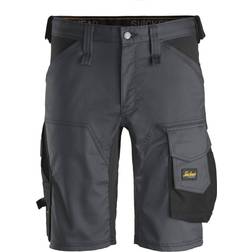Snickers Workwear 6143 AllroundWork Shorts - Steel Grey/Black