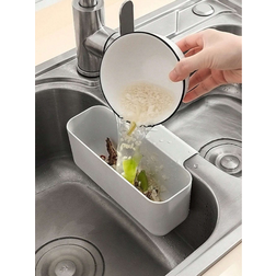 Shein SHEIN 1pc Kitchen Sink Drain Basket, Sink Hanger,Multi-Functional Card Slot Kitchen Sink Strainer, Food And Vegetable Wash And Drain Basket Christmas For Holiday Gift Giving, Kitchen