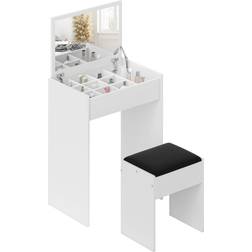 Homcom Multi-Purpose White Dressing Table 40.2x60.2cm 2pcs
