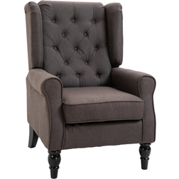 Homcom Accent Brown Armchair 102cm