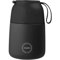 AYA&IDA Food’ie Matte Black Food Thermos 0.5L