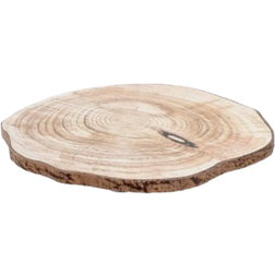 Shein Stylish & Durable Fake Wood Grain Coaster 10cm 6pcs