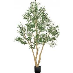 VEVOR 180 cm Oliventræ Høj Med Potte Kunstig plante