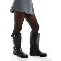 New Look 3 Pack Black Sheer Matt Tights - Black