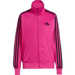 adidas Classic Firebird Loose Track Top Semi Lucid - Fuchsia/Black