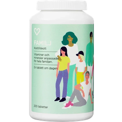 Hjärtats Multivitamin Familj 200 200 st