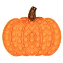 Shein Yellow Pumpkin Bubble Wrap Stress Toy