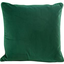 GoodHome Valgreta Dark Square Indoor Cushion 43cm x 43cm Complete Decoration Pillows Green