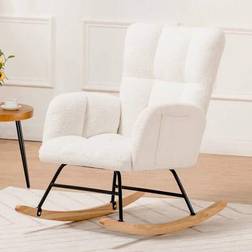 Shein Nursing With High Backrest Rocking Chair
