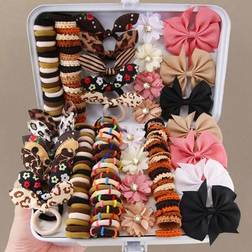 Shein Rhinestone Flower Hair Clips