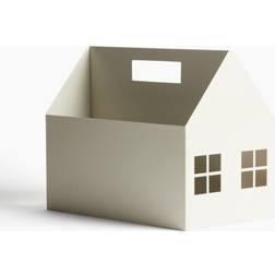 H&M House-Shaped Book Storage Unit Beige