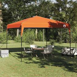 vidaXL Canopy Tent Orange 300 x 300 x 227 236 245 cm