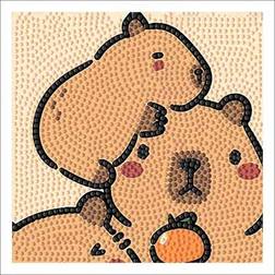 Shein Capybara Diamond Painting Kit With Frame