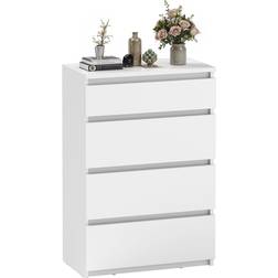 Metro Lane Wood White Chest of Drawer