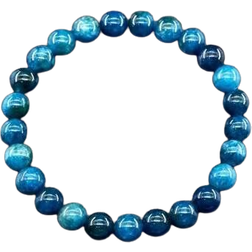 Shein 1pc 8mm Natural Apatite Bracelet