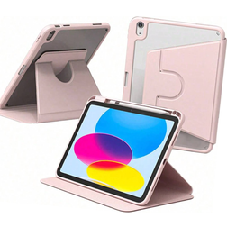DANYCASE Compatible with iPad A16 Air 11 13 M3 2025 Mini 7 A17 Pro 2024 Air 11 13 M2 2024 Pro 11 13 M4 2024 Pro 11 Case compatible with iPad Pro 12.9 Air 5 4 10.9 10th Generation Mini 6 Redmi Pad SE 11 inch 360° rotatable