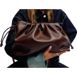 Gina Tricot Pouch Bag - Dark Brown