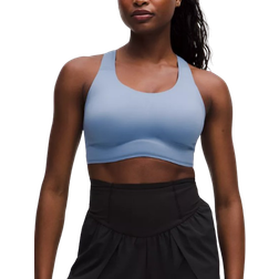 Lululemon Go Further Bra with Support Code Technology High Impact - Washed Denim
