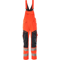 Mascot Hi-Vis Accelerate Safe Overalls - Hi-Vis Rød/Mørk Antracit