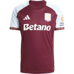 adidas Aston Villa Home Shirt Mens Claret