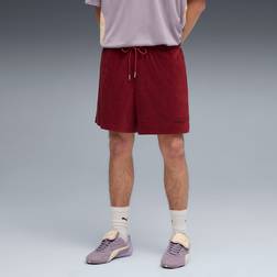 Puma Fenty Towelling Track Shorts Unisex - Red