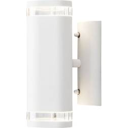 Konstsmide Modena White Wall Flush Light 8.5cm