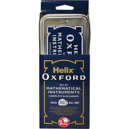 Helix Oxford Maths Set with Storage Tin Oxford Blue