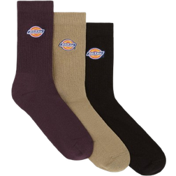 Dickies Valley Grove Socks 3-pack Unisex - Plum Purple