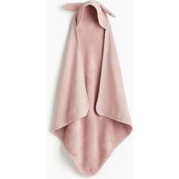 H&M Badehåndklæde Med Hætte Rosa 80x80