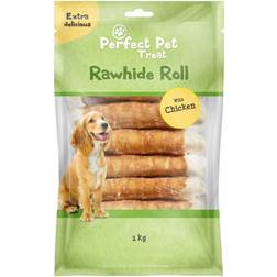 Perfect Pet Rawhide Tuggrulle Chicken Wrap 18 15-pack 1kg