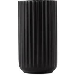 Lyngby Porcelain Black Vase 15cm