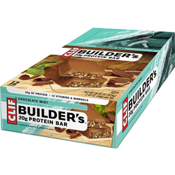 Clif Bar Builders Bar Chocolate Mint 68g 12 pcs