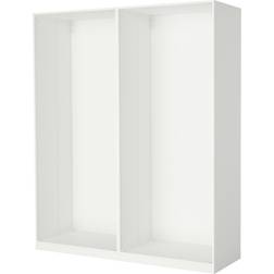 IKEA PAX 2 Garderobestel Hvid 200x58x236 cm Garderobeskab