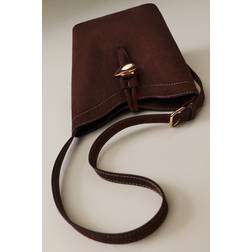 H&M Crossbody Väska Dam - Mörkbrun