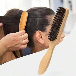 Shein Boar Bristle Slick Back Hair Brush