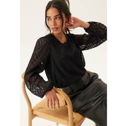 Vila Vimika O-Neck Top Blusar Dam - Svart