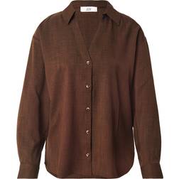 JDY Bluse JDYNINA - Brun Meleret