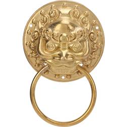 Goolrc Door Knocker Chinese Style Antique Brass Corrosion