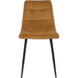 House Nordic Middelfart Mustard Yellow Kitchen Chair 86cm 2pcs
