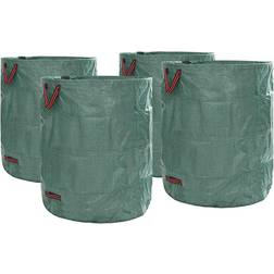 vidaXL Garden Waste Bags 4 Pcs Green 79 x 79 x 99.5 cm