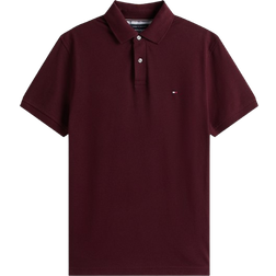 Tommy Hilfiger Core 1985 Slim Polo Shirt - Burgundy