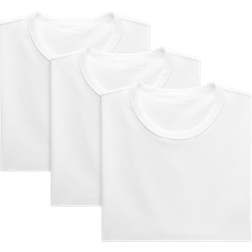 Lululemon Organic Cotton Classic-Fit T-Shirt 3er-Pack - White