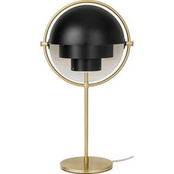 GUBI Multi-Lite Black/Brass Table Lamp 50cm