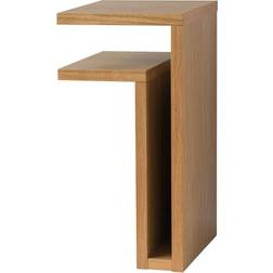 Maze Interior F Left Oak Wall Shelf 21cm