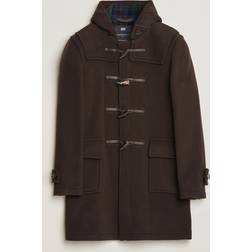Gloverall Duffle Coat - Brown/Tartan