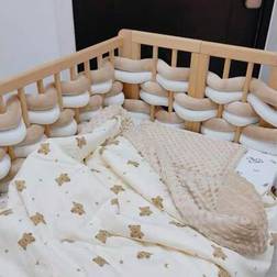 Shein Braided Crib Bumper Pad Soft Cushion