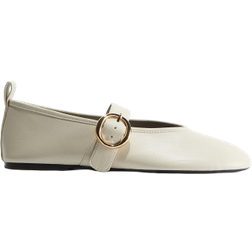 H&M Ljusbeige Ballerinaskor Dam - Mary Jane